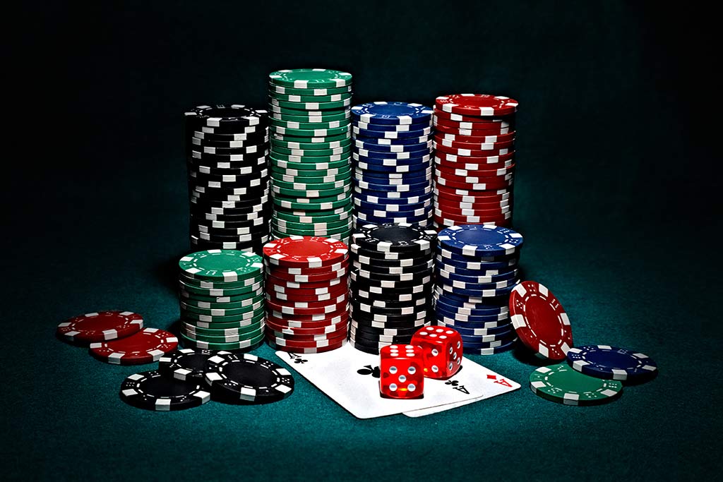 Cool ways to stack poker chips near me