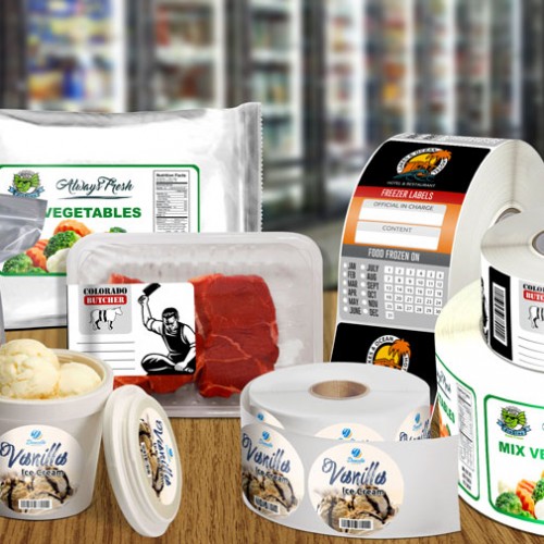 Custom Freezer & Food Labels
