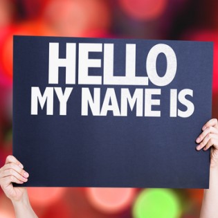 creative ways to design name labels