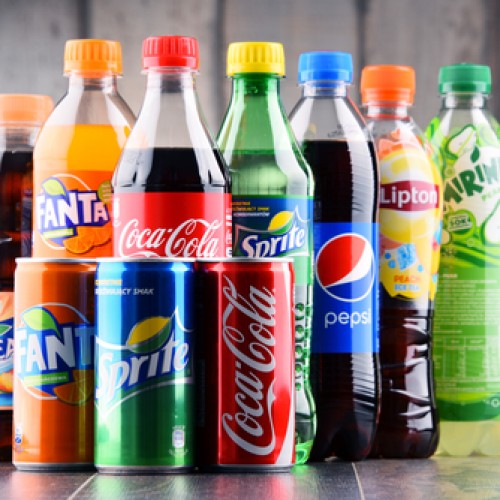 soft drink labels