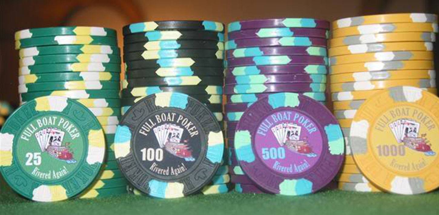 Poker Chip Labels